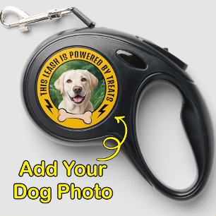 Custom Photo funny Dog lover Walker Retractable Pet Leash