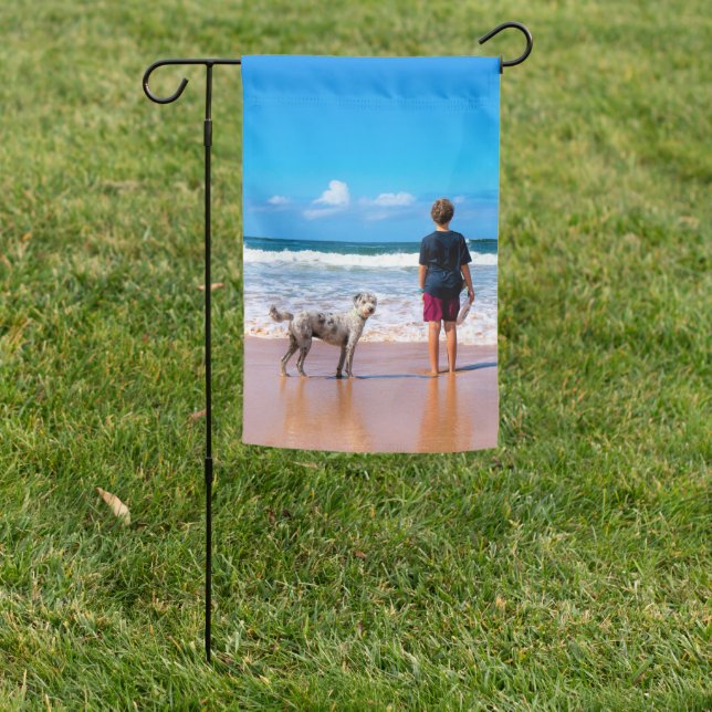 Custom Photo Garden Flag with Your Favorite Photos (In SItu)