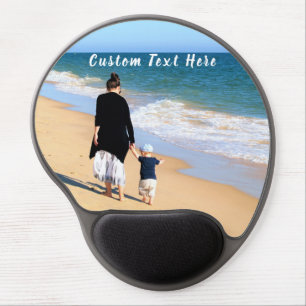 Custom Photo Gel Mouse Pad Add Your Photo and Text