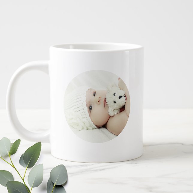 Custom Photo Giant Coffee Mug (Creator Uploaded)