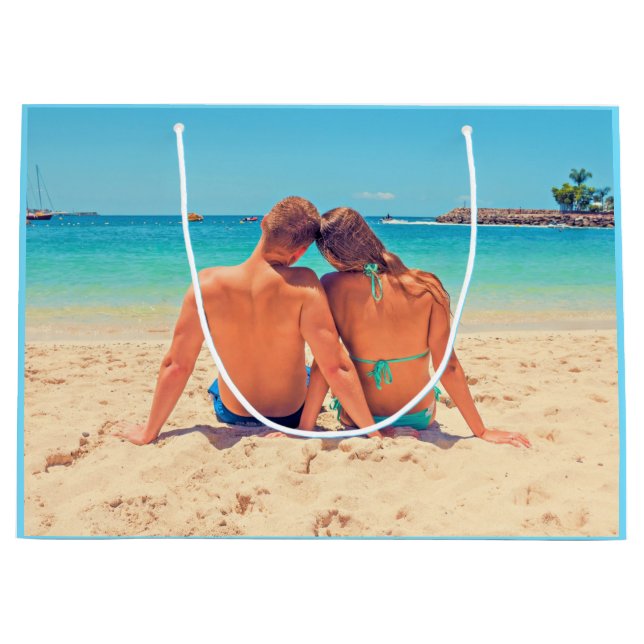 Custom Photo Gift Bag with Your Favorite Photos (Front)