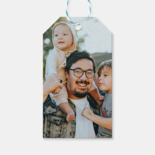 Custom Photo Gift Tags