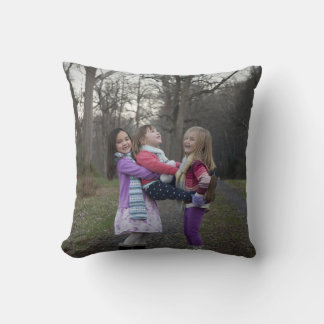 Custom Photo Gift Throw Pillow