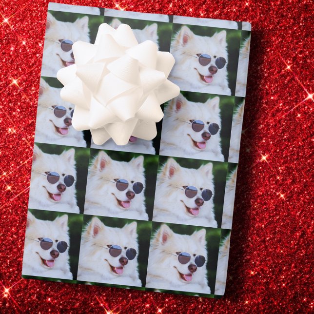 Custom Photo Gift Wrap, Custom Dog Image Wrapping Paper (Creator Uploaded)