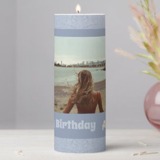 Custom Photo Gifts for 21 Year Old Female Blue