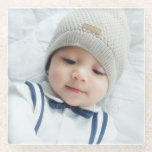 Custom Photo Glass Coaster<br><div class="desc">Create your own personalized photo gift by add your own photo, from your beloved family photo to your adorable pet photo, to make your design unique.
Please Note: Photos shown on product are sample photos with watermark for presentation purposes only.</div>