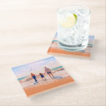 Custom Photo Glass Coaster Your Favorite Photos<br><div class="desc">Custom Photo Glass Coasters - Unique Your Own Design Personalized Family / Friends or Personal Glass Coaster Gift - Add Your Photo / or Text / more - Resize and move or remove and add elements / image with Customization tool ! ( Choose your photo color with filter for colors...</div>