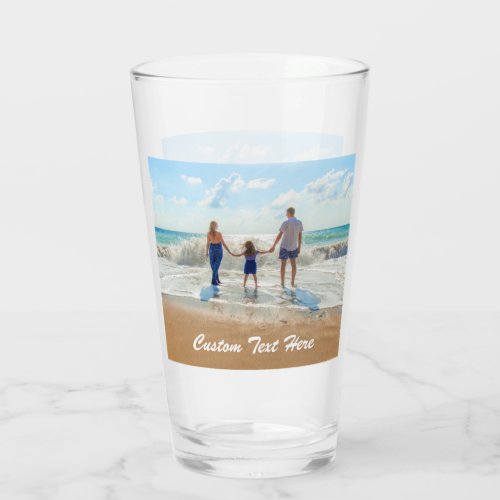 Custom Photo Glass Design Your Own Photos and Text