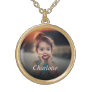 Custom Photo Gold Plated Necklace
