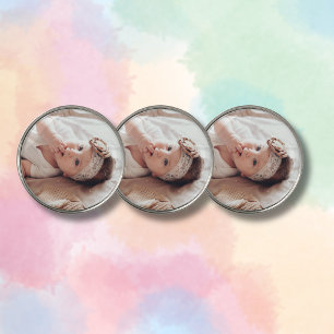 Custom Photo Golf Ball Marker – Add Your Own Photo
