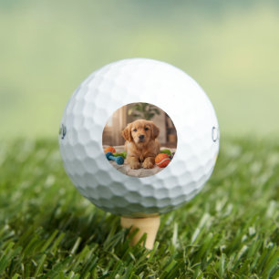 Custom Photo Golf Ball Wedding Favor Keepsake