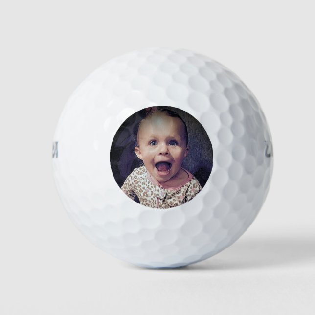 Custom Photo Golf Balls (Front)