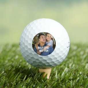 CUSTOM PHOTO GOLF BALLS FOR DAD