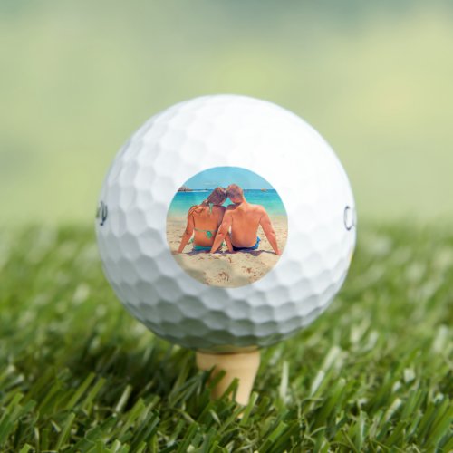 Custom Photo Golf Balls Gift with Your Photos