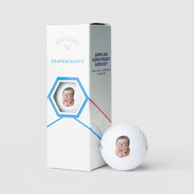 Custom Photo Golf Balls - Personalized Dad Gift (Packaging)