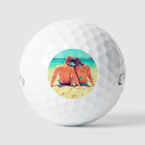 Custom Photo Golf Balls _ Your Design _ Love