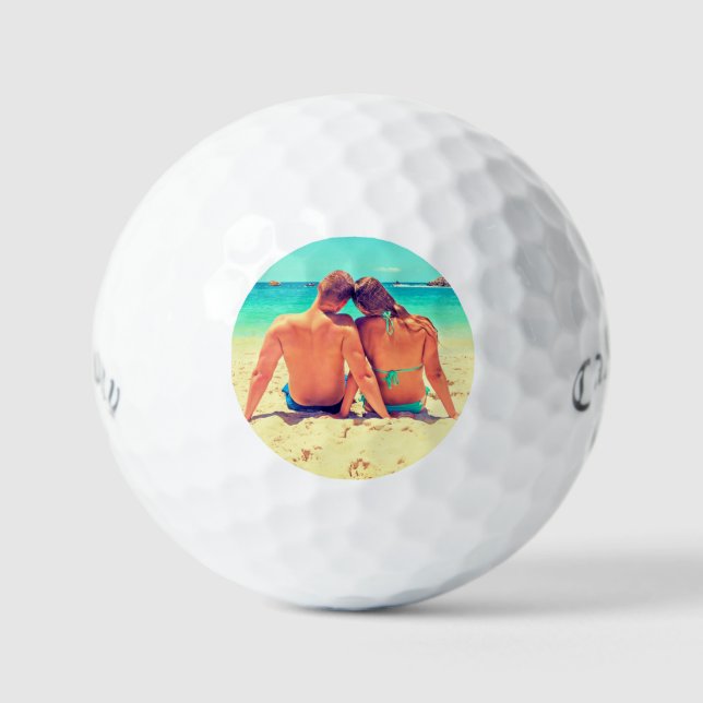 Custom Photo Golf Balls - Your Design - Love (Front)