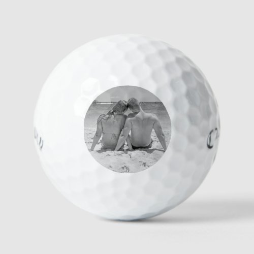 Custom Photo Golf Balls _ Your Design _ Romantic