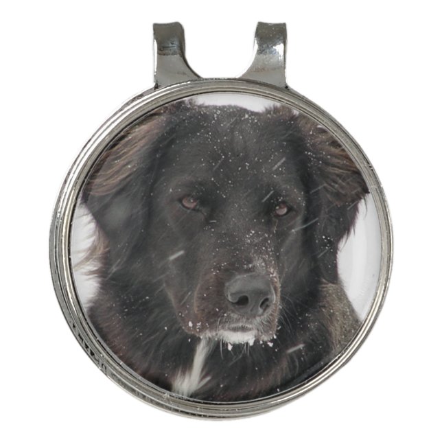 Custom Photo Golf Hat Clip (Front)