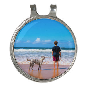 Custom Photo Golf Hat Clip Your Pets Photos