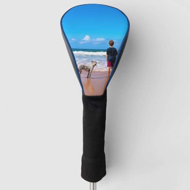 Custom Photo Golf Head Cover Your Own Design (Front)