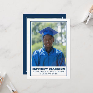 Custom Photo Graduate Invitation