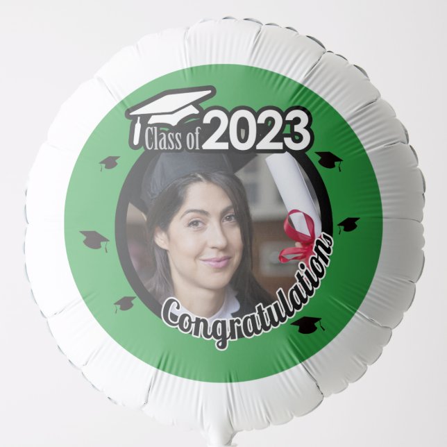 Custom Photo Graduation Balloon (Front)