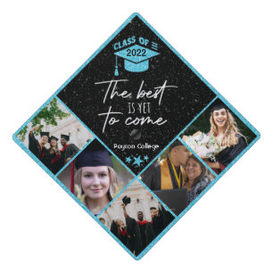 Custom Photo Graduation Cap Topper