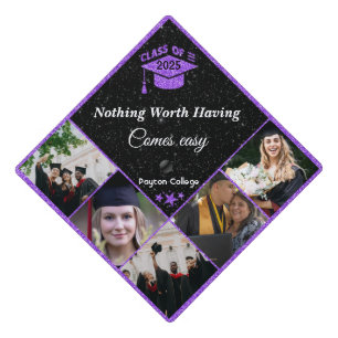 Custom Photo Graduation Cap Topper