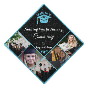 Custom Photo Graduation Cap Topper