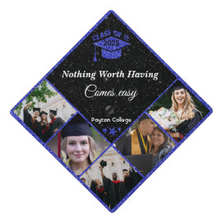 Custom Photo Graduation Cap Topper