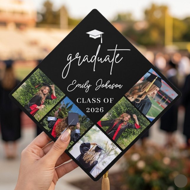Custom Photo Graduation Cap Topper Class 2026 (Creator Uploaded)