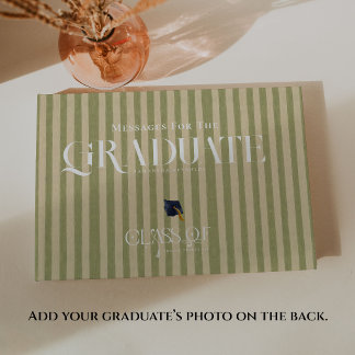 Custom Photo Graduation Guest Book