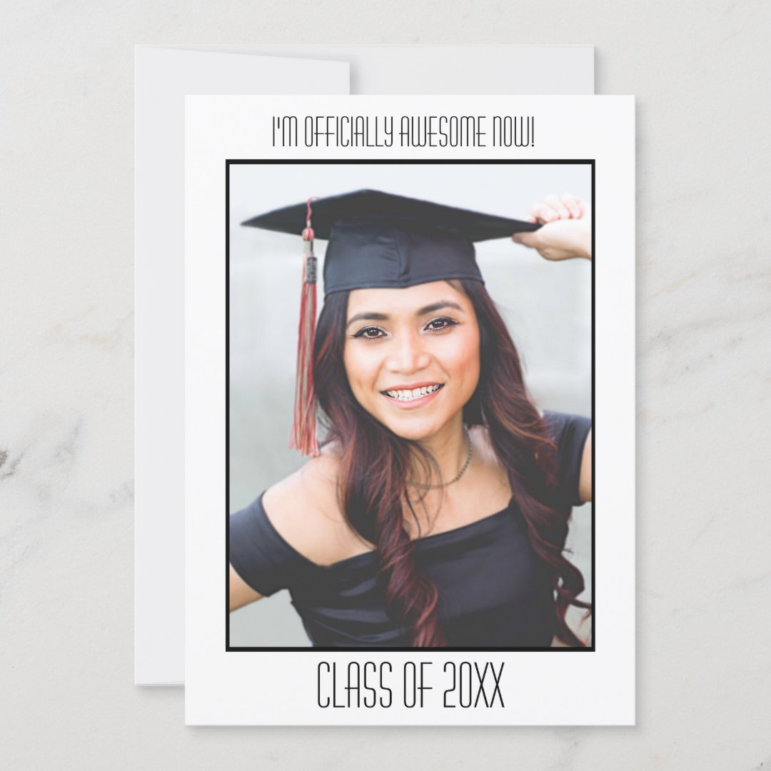Custom Photo Graduation Party Invitation Zazzle
