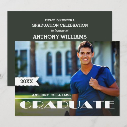 Class of 2018 Graduation Party Invitations