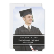 Custom Photo Graduation Personalized Picture Black
