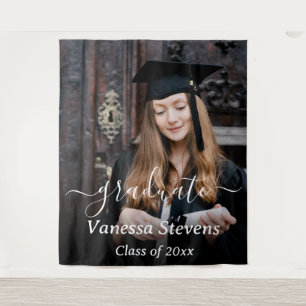 Custom Photo Graduation Tapestry