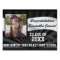 Custom Photo Graduation Yard Sign, Black