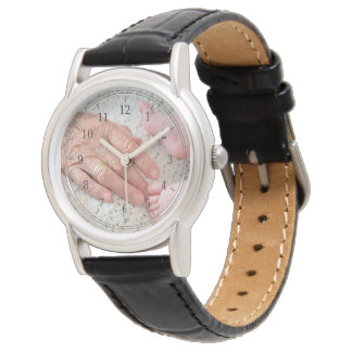 Custom Photo Grandma Gift Best Grandma Ever Watch
