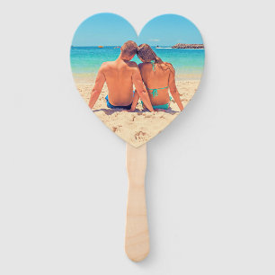 Custom Photo Hand Fan with Your Favorite Photos