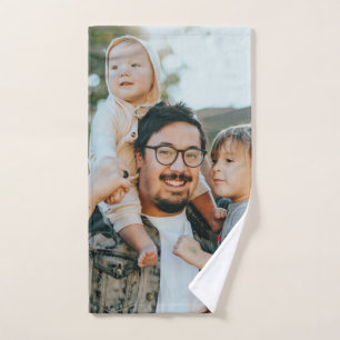 Custom Photo Hand Towel