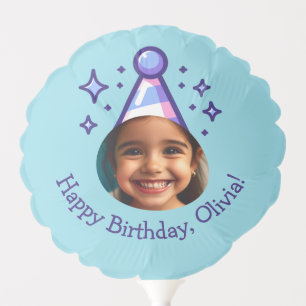 Custom Photo Happy Birthday Balloon