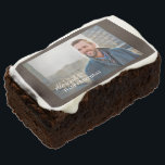 Custom Photo Happy Birthday Personalize    Brownie<br><div class="desc">Custom Photo Happy Birthday Personalize Brownie is great for your guest at a Birthday party or other occasions. Personalize it by replacing the photo and information or give a set as a special gift.</div>