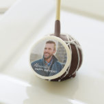 Custom Photo Happy Birthday Personalize   Cake Pops<br><div class="desc">Custom Photo Happy Birthday Personalize Cake Pops is great for your guest at a Birthday party or other occasions. Personalize it by replacing the photo and information or give a set as a gift.</div>