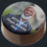 Custom Photo Happy Birthday Personalize    Chocolate Covered Oreo<br><div class="desc">Custom Photo Happy Birthday Personalize Chocolate Covered Oreo is great for your guest at a Birthday party or other occasions. Personalize it by replacing the photo and information or give a set as a gift.</div>