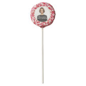 Custom Photo Happy Birthday Personalize Chocolate Covered Oreo Pop (Front)