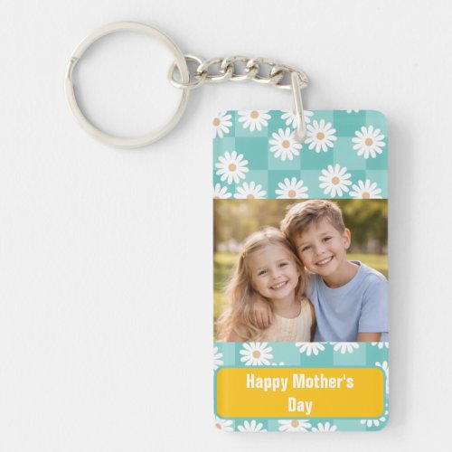 Custom Photo Happy Mother’s Day Card | Cute Keychain