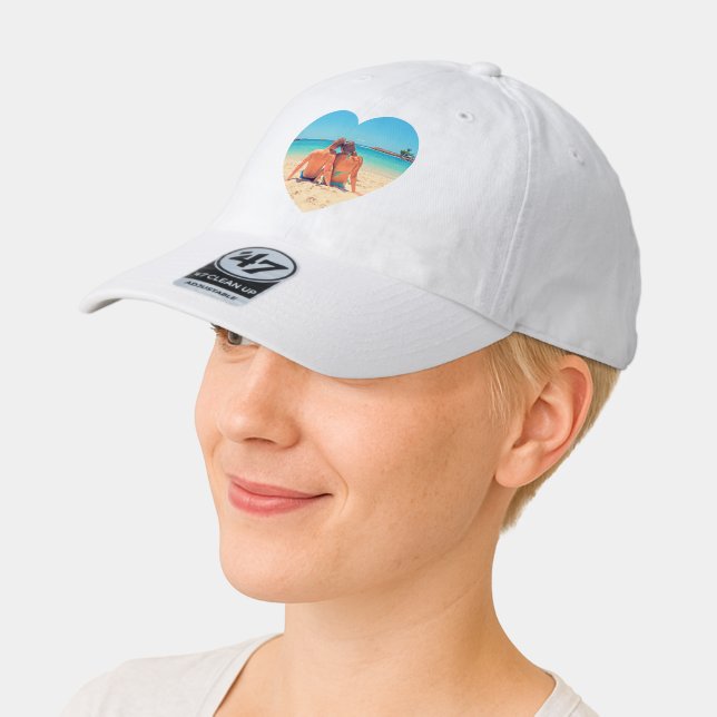 Custom Photo Heart Hat (Female)