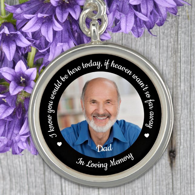 Custom Photo Heaven Memorial Graduation Cap Tassel Charm (Creator Uploaded)