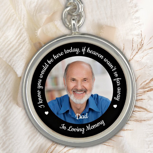 Custom Photo Heaven Memorial Wedding Bouquet Charm (Creator Uploaded)